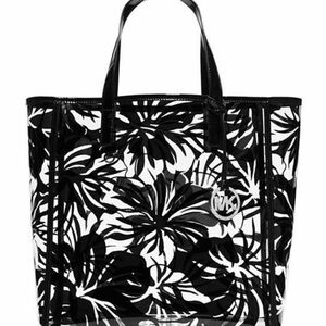 Michael Kors Clear Floral Tote